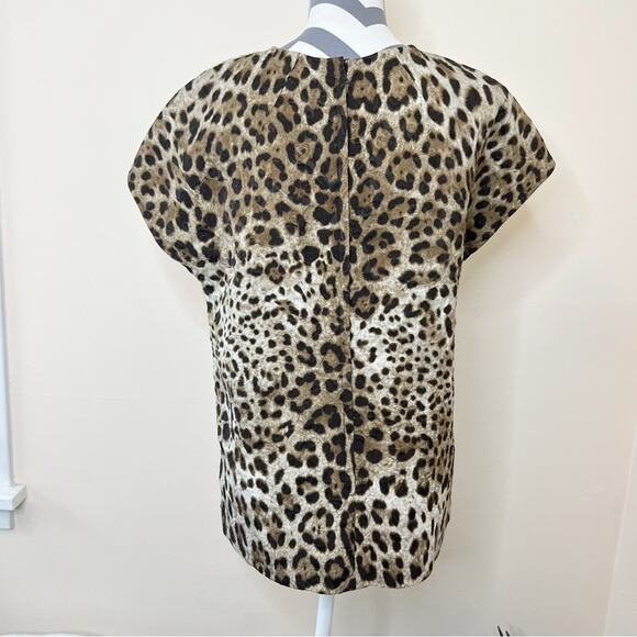 Dolce & Gabbana Y2K Leopard Animal Print Top Size 44 - Picture 10 of 10